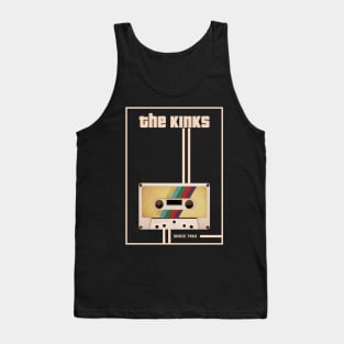 The Kinks Music Retro Cassette Tape Tank Top